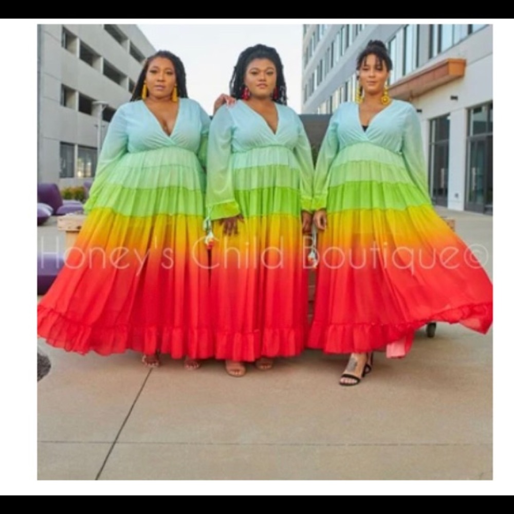 Beautiful Rainbow Dress